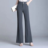 Waist Lengthened Flared Bell-bottom