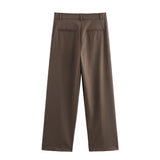 Fongt New With Belt Straight Suit Suit 1255791 Trousers 5030401
