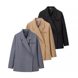 Fongt Homemade New Women's Clothing Classic Oceanic And Stylish Loose-Fitting Suit Jacket