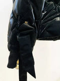 QUALITY Newest Fashion 2023 Winter Designer Down Jacket Women's Lion Buttons Rhombic Sewing Down