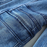 QUALITY New Fashion 2023 Designer Blazer Women's Metal Lion Buttons Double Breasted Denim Blazer Jacket Outer