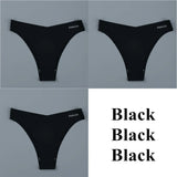 Hot Ice Silk Women Panties Invisible Ultra Thin Seamless Underwear Briefs Underpants Sexy Lingerie Solid Panties
