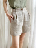 Cotton Linen Summer Slimming Versatile Niche