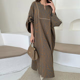 Fongt Women's Clothing Simple And Comfortable Long-Sleeved Dress In Autumn 2025