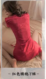 Tiffin Lingerie Autumn New Sexy Mesh Yarn Perspective Lace Hot Pure Teasing Slings Aja Syringe