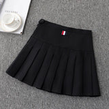 Fongt Skirts 100 Folded Skirt Spring And Autumn High Waist 2025 New Half-Dress Summer Large Size A Grid Short Student Skirt Girl