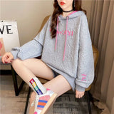 Thin Hoodies Womens Hoodies Design Sense Korean Loose Spring Autumn Fried Street Jacket Large Size Women's Clothing