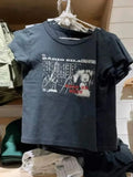 Women Black Graphic T shirts 2023 Summer Fashion O Neck Short Sleeves Printed Tees Female Slim Tops-Outfit