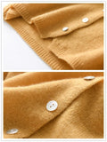 Design Single Breasted Knitted Sweater Tops Women Casual Spring Thin Long Sleeve Knitwear Jumper O-neck Pullover