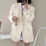 Fongt Spring And Autumn Small Suit Jacket Female Korean Version British Wind Web Celebrity Design Sense West Female Suit Women's Temperament Jacket-Outfit