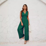 Fongt Women's Clothing 2026 Summer Commute Sleeveless Fashion Sleeveless Jumpsuit Women