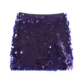 Fongt Women's Autumn And Winter Temperament Light Fashion New Party Squin Mini Skirt