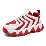 Fashion Men Sneakers Breathable Mesh Running Shoes for Men Thick Bottom Sports Shoes Outdoors Comfortable Walking