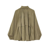 Fongt Spring Casual Loose Punk Pilot Jacket Coat