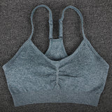 Women Bralette Tops Fitness Bras for Women Solid Tight Push Up Bra Bralettees Adjustable Strap