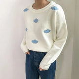 New 2021 Winter Spring Women Sweaters Knitted Stylish Pullovers Minimalist Loose Casual Wild Jumpers
