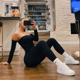 Strapless Streetwear Long Sleeve