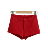 Trendy Women's Wear In Summer, A New Style Of Spicy Girls' Style, High Elasticity, Sexy Low-Waist Hot Pants, Buttocks And Hip Shorts.-Outfit
