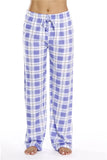 Classic Plaid Home Casual Trousers Loose