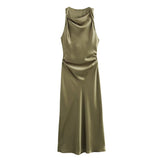 Fongt New Silk-Shythm-Suffless Dress 8372090
