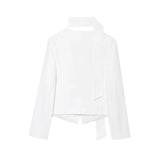 Fongt New Lace With Female Niche Design Temperament V-Neck High-End Suit Jacket