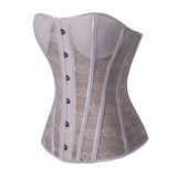 Fongt Yarn Waist Court Girded Bodywear Glue Bone Tective Brae Lace