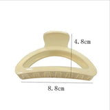 Quality Acetate Leopard Hair Claws Large Barrette Crab Claw Clip Bath Clip Ponytail Clip For Women Girls Hair