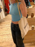 Convertible Open Back Crop Top-Outfit