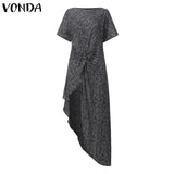 2022 Summer Women Asymmetrical Blouse Sexy Split Hem Striped Party Tops Long Ladies Office Shirt Ladies Tunic Blusas