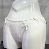 Fongt Triangle Hollow Lace Side Thong Lady Water Drill Hanging Cotton Crotch Trousers Tpants
