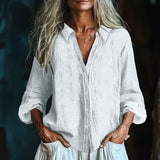 Fongt Years Of Shein Casual Cotton Leprosy Shirt New Explosion