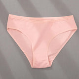 Cotton Panties Women Low Waist Female Underpants Sexy Comfortable Women's Cotton Solid Color Briefs Panty Lingerie