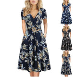 Fongt And Autumn 2025 New Women's Long Skirt Print Skirt Beach Skirt