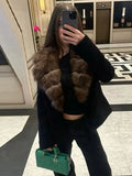 Fongt Temperament In Autumn And Winter 2025, The Female Collar Wool Woolen Coat
