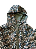 Fongt Women's Ins Camouflage Long-Sleeved Zipper Pocket Hoodie Jacket