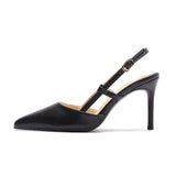 Fongt Skirt Elegant Temperament High Heels 2025 New High-End Legs Long Buckle With Sharp Head Fine Sandals