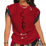 Independent Station Fashion And Leisure Design Pin Digital Printing Set-Outfit