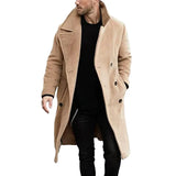 Fongt 2025 Hairy Coat Man Thick Coat Five-Color Multi-Code