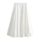 New Pleated Decorative Jacket 2678371 Wide Swing Flute Skirt 2679371-Outfit