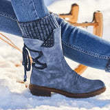 Women Winter Boots Mid-Calf Snow Boots Female thigh high boots Warm High Quality Botas Mujer Plus