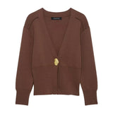 Fongt Homemade New Women's Classic High-End Coat Knitted Jackcase UWG930073