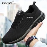 Running Shoes Sneakers for Men Breathable Light Man Sport Shoes Comfortable Mesh Lace-up Flexible Soft Walking Jogging