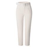 Fongt Women's Spring And Summer High-Waisted Leisure Trousers Slim Slimming Suit Trousers Ladies Trousers Autumn Professional Pants