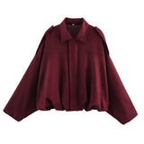 Fongt Spring New Women's Fashion Army Green Velvet Effect Short Long Sleeve Epaulets Coat