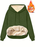 Fongt Wish Autumn And Winter Fashion Women's Clothing Warm Pocket Hoodie Coat Top