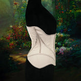 Fongt Skin Color Flow Beam Waist Hourglass Abdomen Plus High Beauty Back Shaky Rubber Belt