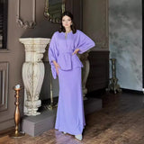 Fongt Round-Neck Bat Sleeves In Autumn 2025