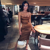 up backless elegant party