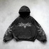 Fongt Wash Hooded Hoodie Hoodie Winter High Street Men And Women With The Same Shirt Top