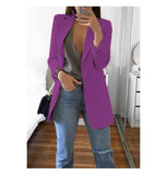 Women's Blazers Jacket Plus Size 4XL 5XL Spring Autumn Jacket Oversize for Woman Office Long Sleeve Coat Casual Clothes
